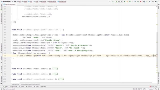 13 Notifications [Android development with Java - from newbie to ninja] смотреть онлайн