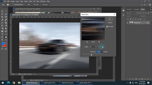Blur Tool | Photoshop | Class 24