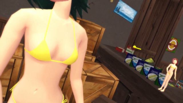 【MMD】音無小鳥さんがビキニでこっち向いてBaby смотреть онлайн