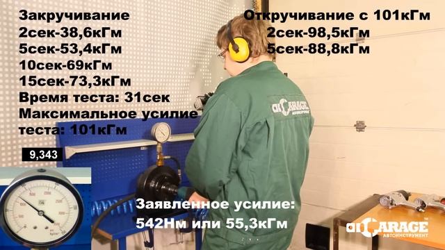 Тест пневматического гайковерта Jonnesway JAI-1044 смотреть онлайн
