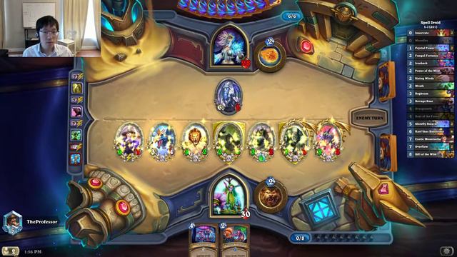 Stat prof calculates Hearthstone (Spell Druid) смотреть онлайн