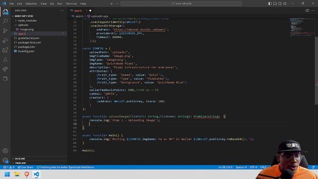 Como cunhar um NFT na Solana utilizando o Typescript смотреть онлайн