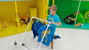 Влад и Ники и Челлендж 4 цветные комнаты