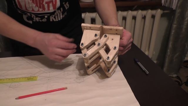 Многоосевая петля, завес | Николай Чернак | 3D Model смотреть онлайн