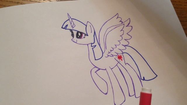 Как я Рисую Twilight Sparkle смотреть онлайн