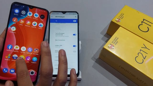 how to hide hotspot in realme c21y,c25y,c11 | how to connect hidden hotspot | SSID Hide Setting смотреть онлайн