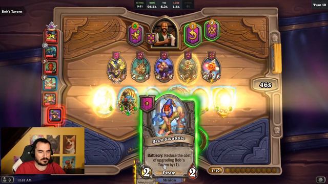 THE DRAGON RACE! - Hearthstone Battlegrounds смотреть онлайн