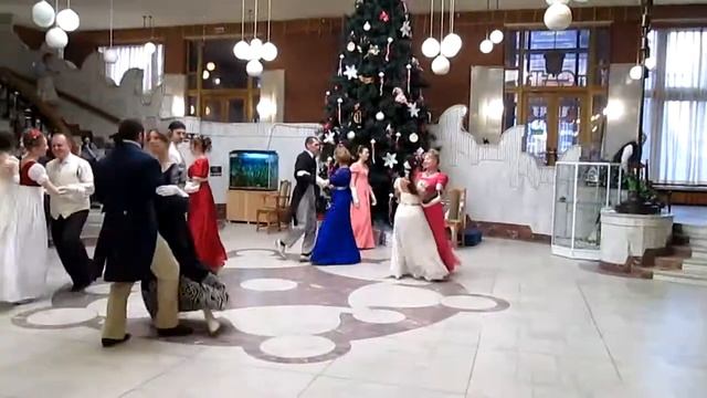 Ампирный бал, студия старинного танца "Виенто" смотреть онлайн
