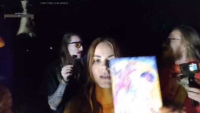 гоанский день рождения, открытый стрим с тусовки, общайтесь люди! смотреть онлайн