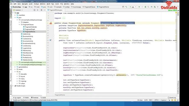 Creating fragments and connecting with navigation bar | Android studio tutorial смотреть онлайн
