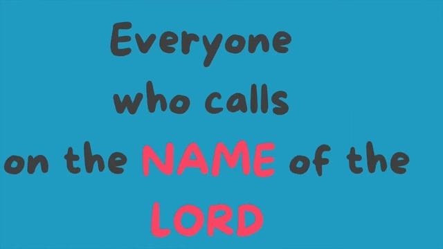 Memory Verse Acts 2:21 смотреть онлайн