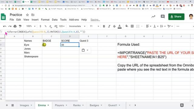 IfError Index Formula смотреть онлайн