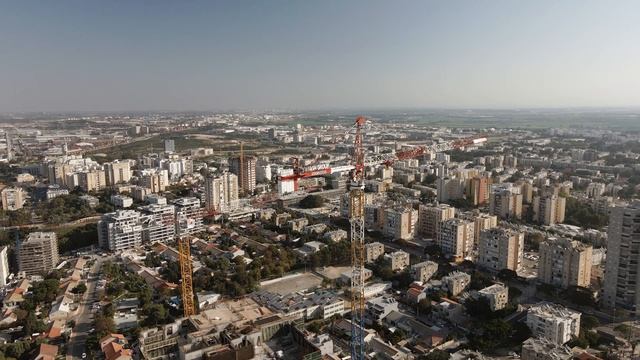 Israel. 4k video. Ashdod. Drone shots of the best city in Israel | смотреть онлайн