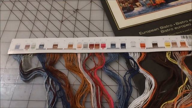 Dimensions Counted Cross Stitch Kits -- How to Use that Floss Organizer! -- Flosstube Extra смотреть онлайн