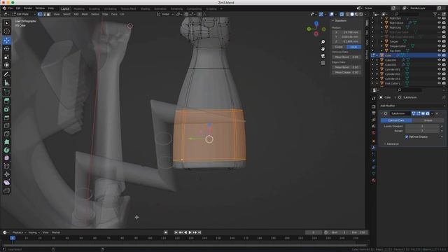 Invader Zim Box Modeled In Blender 3d смотреть онлайн