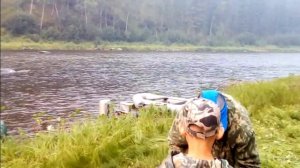 63 серия Сплав Рыбалка по реке Лендаха Тайга Рыба Ленок 3 килограмма Утро Сбор со стоянки