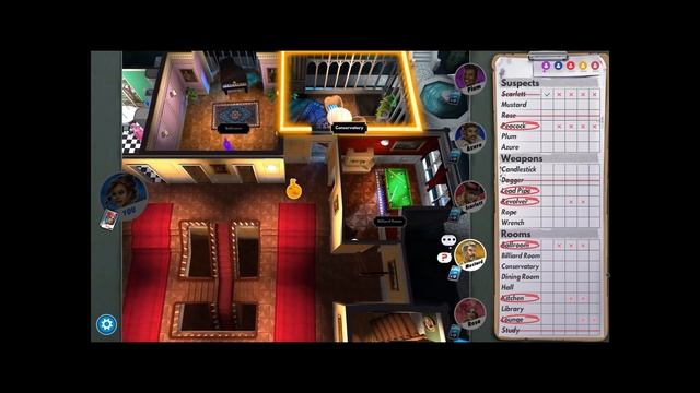 Clue/Cluedo: The Classic Mystery Game - Gameplay смотреть онлайн