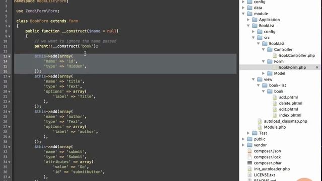 Zend Framework 2 -- 03 08 Demo Adding a Form смотреть онлайн