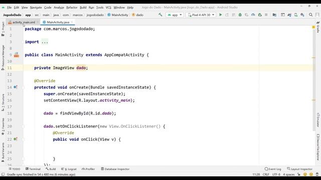 CRIANDO JOGO DO DADO NO ANDROID STUDIO (EM APENAS 10 MINUTOS) смотреть онлайн