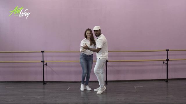 SALSA CUBANA для начинающих - SACALA DOBLE (Сакала добле) | Урок 7 смотреть онлайн