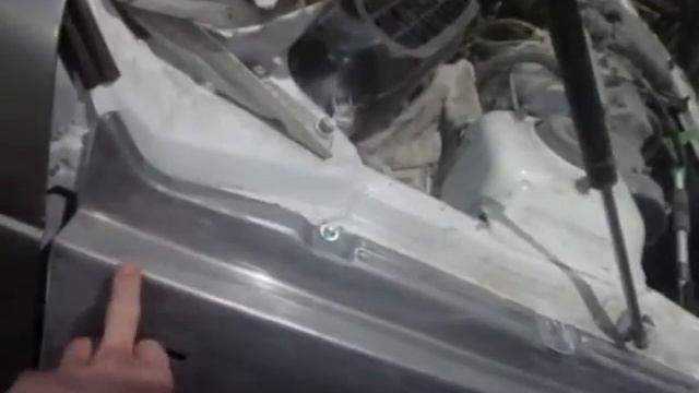 ВАЗ 2110 ремонт капота смотреть онлайн