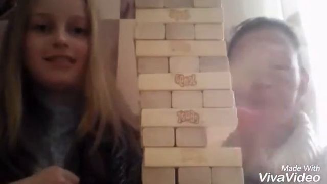 Let's play "JANGA!!!" Играем в игру дженга! смотреть онлайн