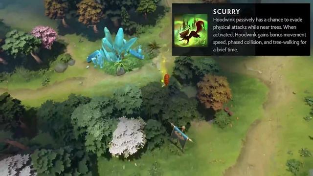 Hoodwink NEW HERO Preview — 7.28 The Mistwoods Dota Update смотреть онлайн