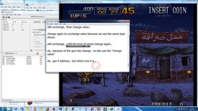 Tutorial Cheat Engine By Mis Sutiawan : Cheat Metal Slug X Game full in Level 1 смотреть онлайн