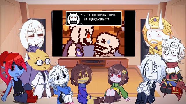 Реакция персонажей Undertale "Что будет если открыть подарки?" смотреть онлайн