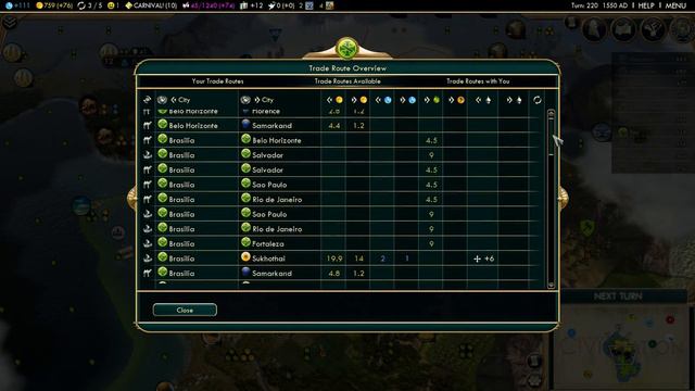Civilization V - Brave New World "Explaining Trade Routes" Walkthrough 1080p! PC смотреть онлайн