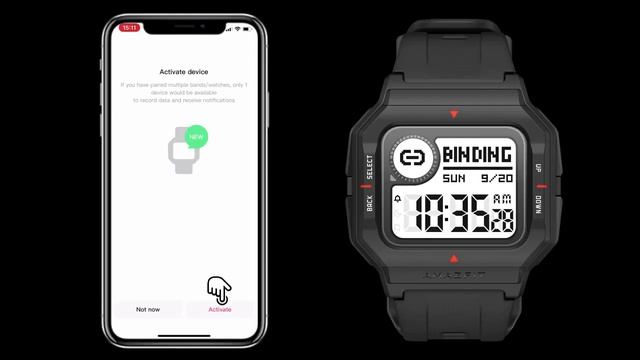 2020 Amazfit Neo Smart Watch Bluetooth Smartwatch 5ATM Heart Rate Tracking 28Days Battery Life смотреть онлайн