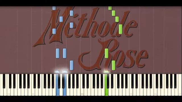 Methode ROSE 44 - Mélody irlandaise (Piano Tutorial) смотреть онлайн