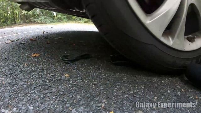 Crushing Crunchy & Soft Things by Car! - EXPERIMENT Chik-Fil-A vs Car смотреть онлайн