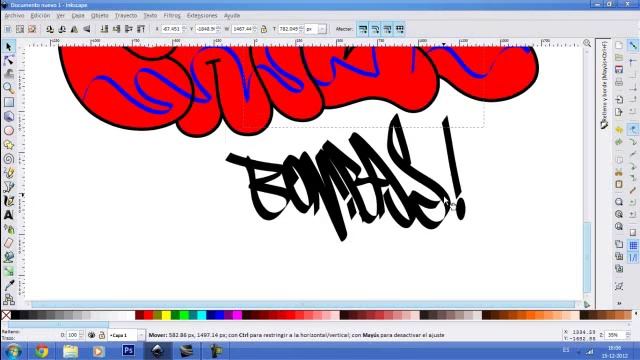 Como crear bomba en inkscape y photoshop ps cs6 , chile Deveerre смотреть онлайн