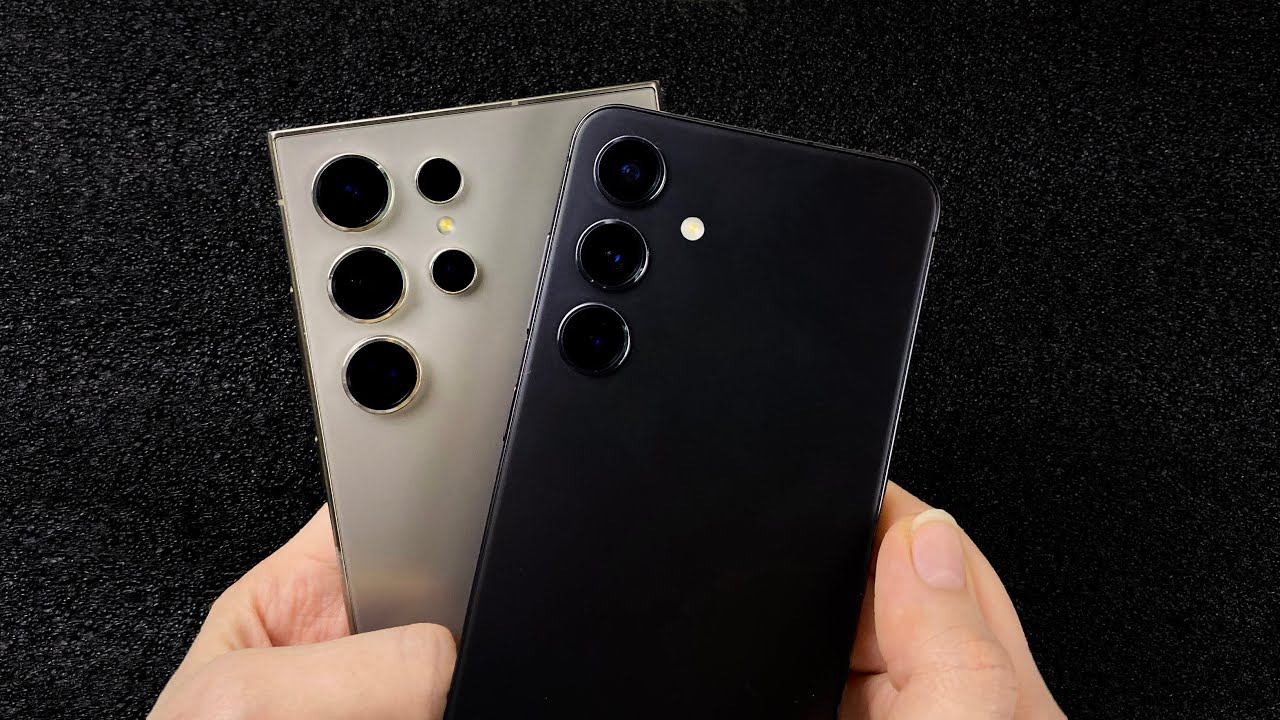 А МОГУТ ЛИ ОНИ КОНКУРИРОВАТЬ? Galaxy S24 Vs S24 Ultra - сравнение, тест камер, обзор