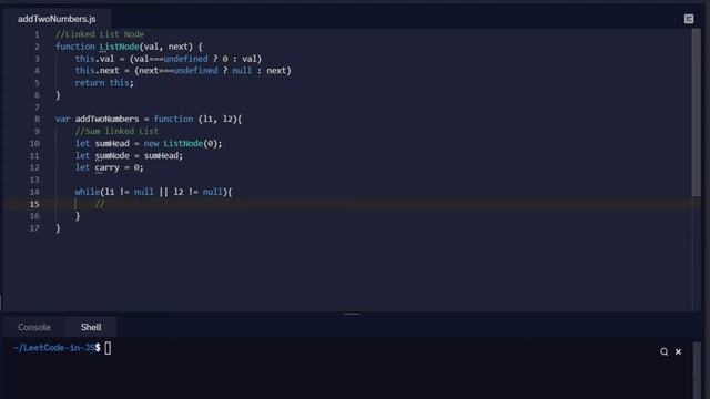 Leetcode Add Two Numbers Javascript смотреть онлайн