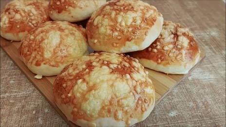 Лепешки с сыром в духовке Домашняя выпечка на кефире смотреть онлайн