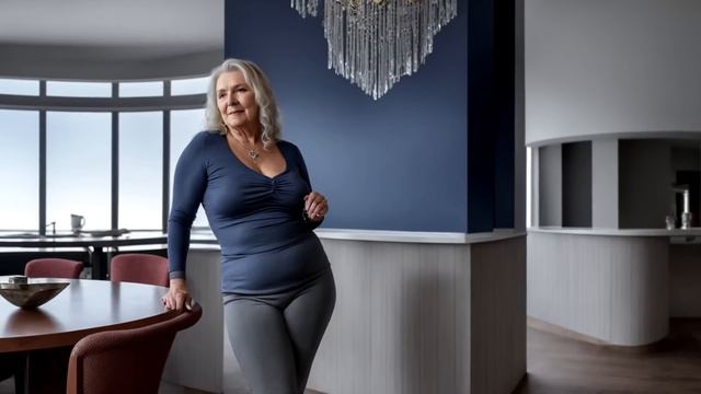 Natural Old Woman Over 60 💍 Follow The Dream: Isabella's Journey