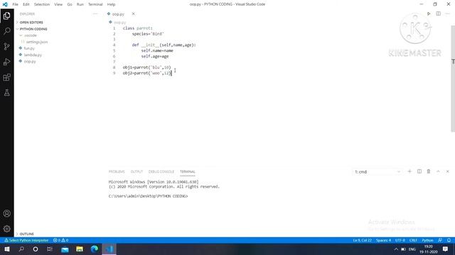 Object Oriented programming in Python | Class & Object in python #11 смотреть онлайн