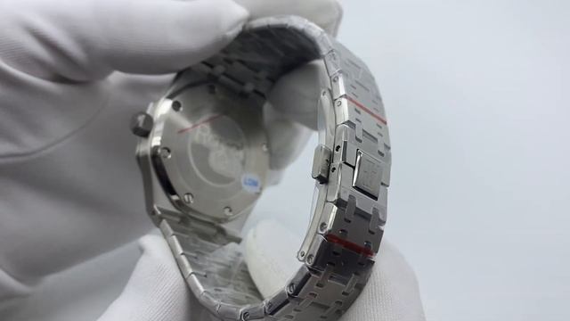 Наручные часы Audemars Piguet, механические, мужские, металл, серый циферблат, качество ААА смотреть онлайн