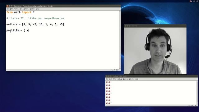[Python] Listes II - partie 2 - Liste par compréhension смотреть онлайн