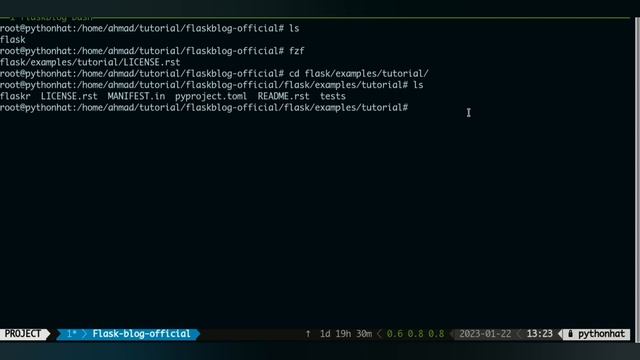 How to git clone flask official project run in localhost смотреть онлайн