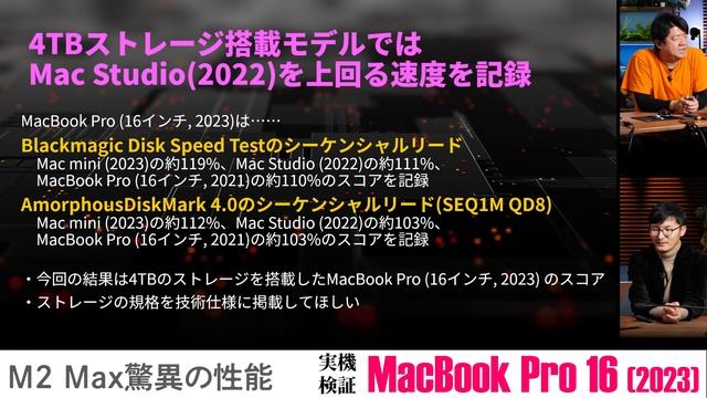 MacBook Pro 16(2023)ーM2 Max、96GBメモリ、4TB SSDの超絶仕様はヤバイ性能だった！【M2 Pro、M1 Max/Proとも性能比較】 смотреть онлайн