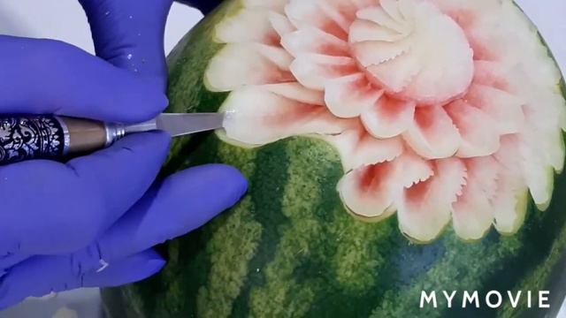 Watermelon carving/ chef James's kitchen смотреть онлайн