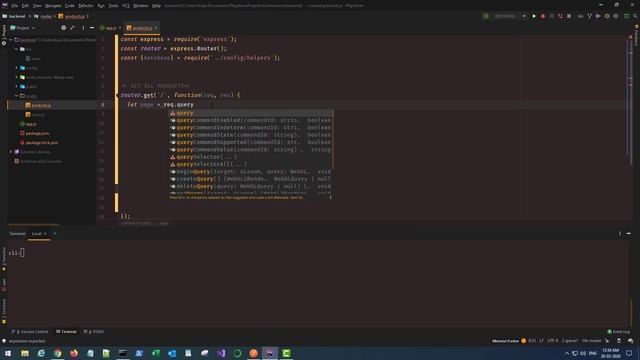3. Installing backend dependencies and connect mysql database смотреть онлайн