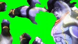 футаж удары стар платинум