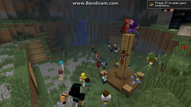 Типичное лобби в Minecraft :D смотреть онлайн