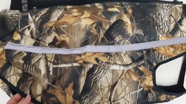 Жилетка для собаки (на кобеля) камуфляж "осенний лес", в наличии. смотреть онлайн