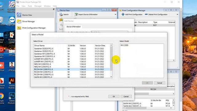 Ricoh How to setup a printer in windows 10,11,& 7,with network ip address. Printer driver install. смотреть онлайн