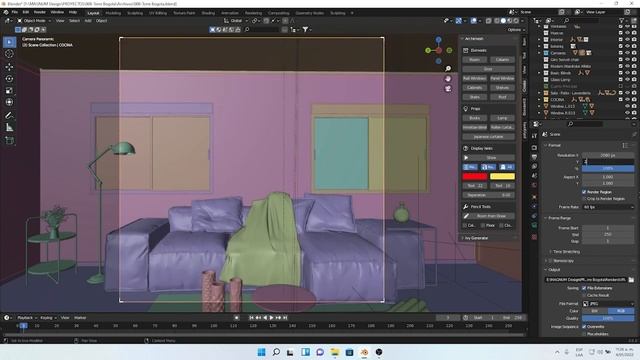 Como hacer un render 360° en Blender смотреть онлайн